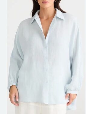 Brave + True Monty Woven Linen Shirt